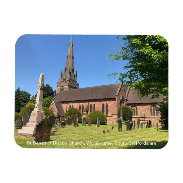 Íman Igreja de St Benedict Biscop Wombourne Staffordshi (Horizontal)