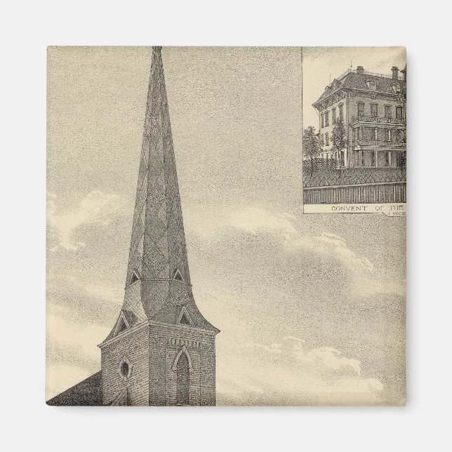 Íman Igreja de Theresa, Nebraska (Frente)