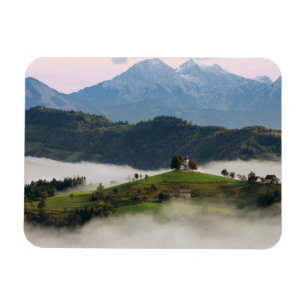 Íman Igreja de Thomas e montanhas, ímã do rect de