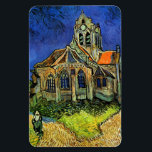 Íman Igreja em Auvers Van Gogh Fine Art<br><div class="desc">Igreja em Auvers, Vincent van Gogh, Auvers-sur-Oise, junho de 1890. Óleo na canvas, 94 x 74 cm. Paris Musee d'Orsay. Vincent Willem van Gogh (30 de março de 1853 - 29 de julho de 1890) era um artista Poste-impressionista neerlandês. Algumas de suas pinturas estão agora entre as obras de arte...</div>