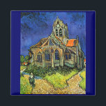 Íman Igreja em Auvers Van Gogh Fine Art<br><div class="desc">Igreja em Auvers, Vincent van Gogh, Auvers-sur-Oise, junho de 1890. Óleo na canvas, 94 x 74 cm. Paris Musee d'Orsay. Vincent Willem van Gogh (30 de março de 1853 - 29 de julho de 1890) era um artista Poste-impressionista neerlandês. Algumas de suas pinturas estão agora entre as obras de arte...</div>
