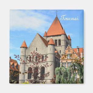 Íman Igreja em Tournai - cidade bonita na Bélgica