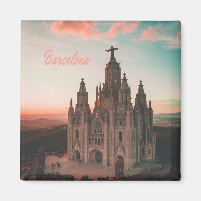 Íman Igreja Espanha de Barcelona (Frente)