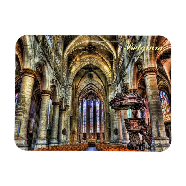 Íman Igreja na Bélgica (Horizontal)