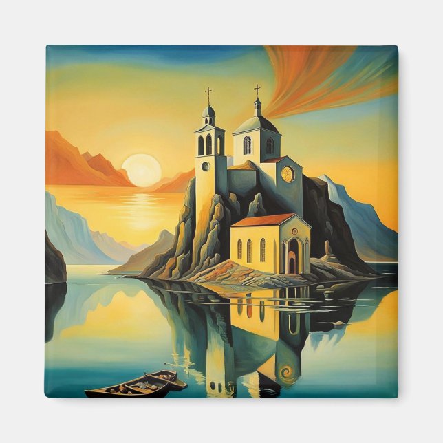 Íman Igreja no fiorde 8 (Frente)