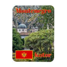 Íman igrejas ortodoxas em Kotor, Montenegro viagem