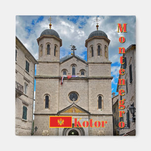 Íman igrejas ortodoxas em Kotor, Montenegro viagem