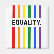 Igualdade Rainbow Magnet