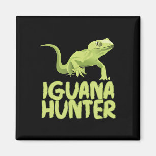 Íman Iguana Hunter - Funny Iguana Reptile Lizard Pet
