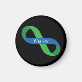 Íman IIH Warrior | Fita Verde e Azul Infinidade
