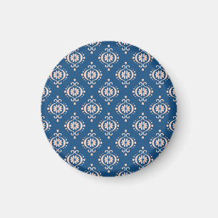 Íman Ikat Geométrico Folklore Damask Ornament