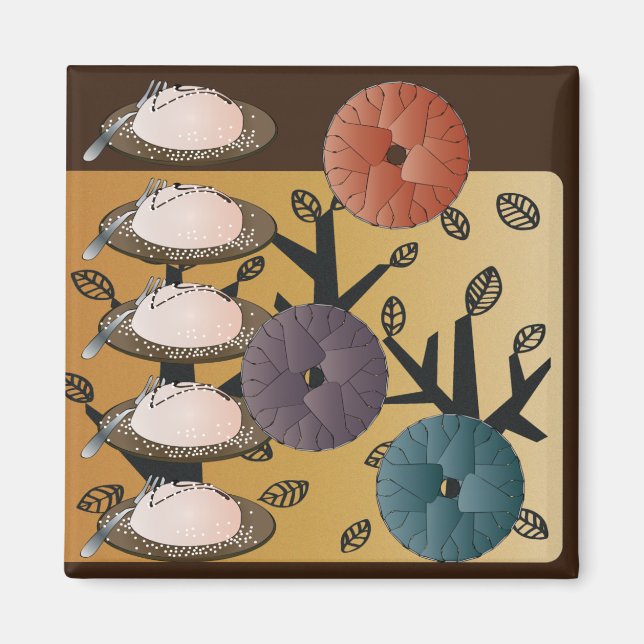 Íman Ikea Kitchen Cakes Magnet (Frente)