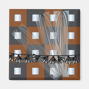 Íman Ikea Mirrors Squares Magnet