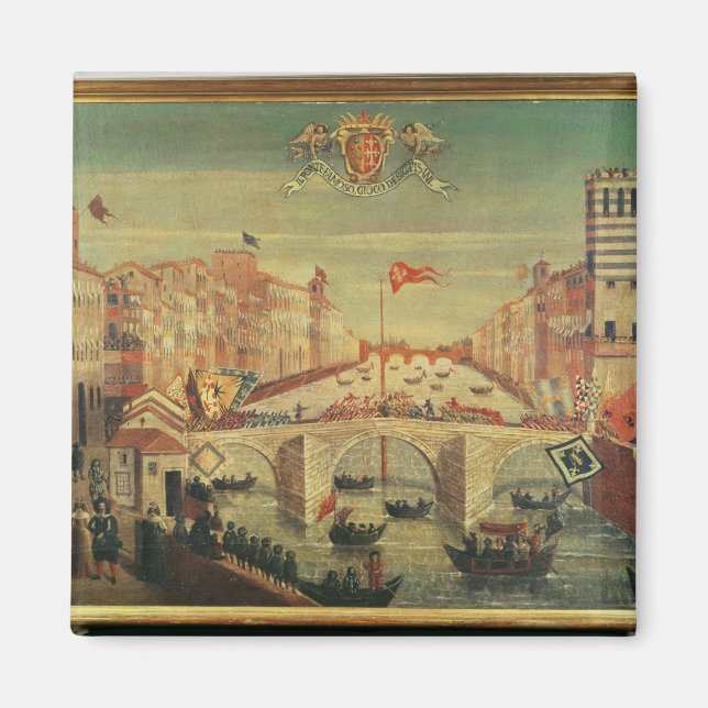 Íman Il Gioco del Ponte dei Pisani (Frente)
