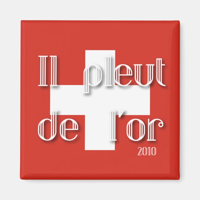 Íman Il pleut de l'or (Frente)