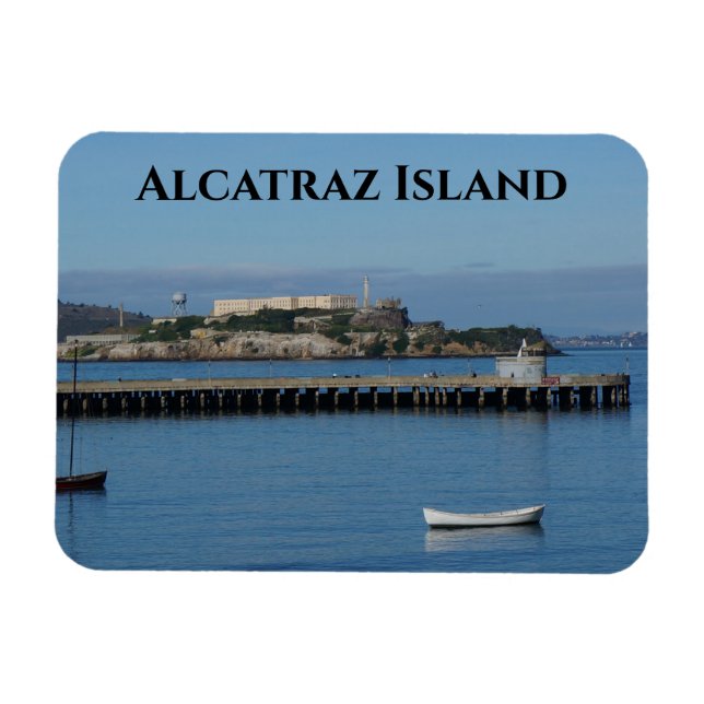 Íman Ilha Alcatraz - São Francisco #6 Magnet (Horizontal)