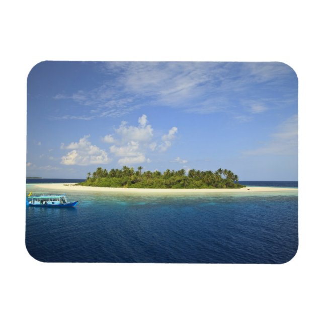 Íman Ilha Baughagello, atol de South Huvadhoo, (Horizontal)