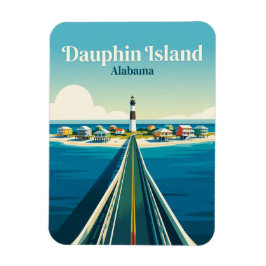 Íman Ilha Dauphin EUA
