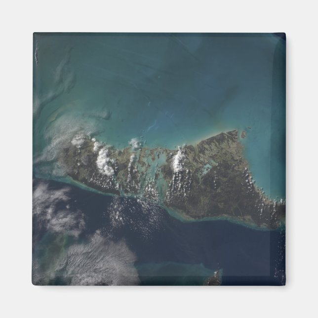 Íman Ilha de Andros das Bahamas (Frente)