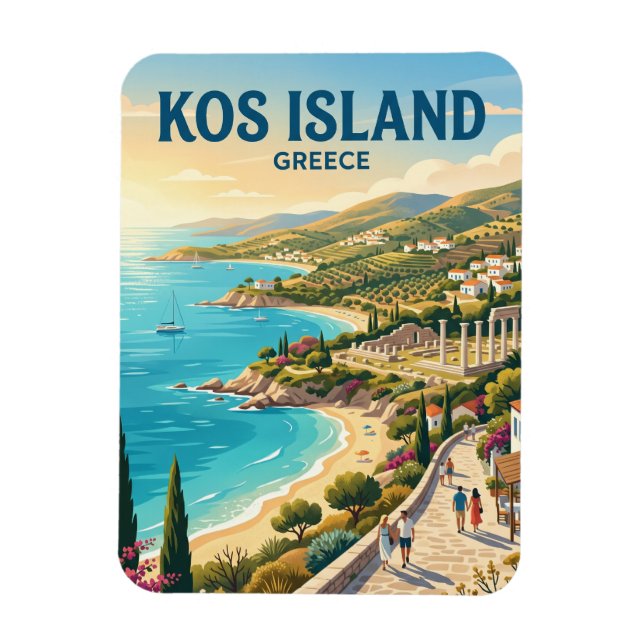 Íman Ilha de Kos Grécia (Vertical)