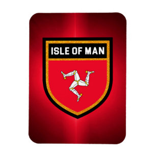 Íman Ilha de Man Flag