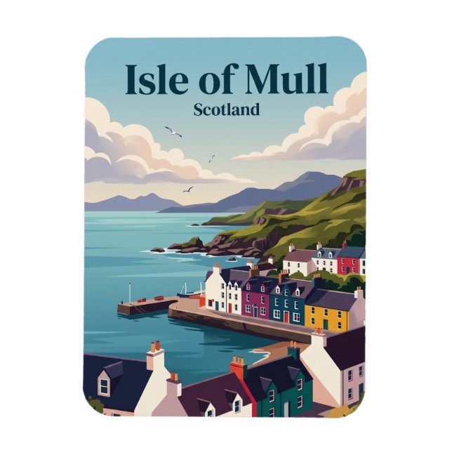 Íman Ilha de Mull Escócia (Vertical)