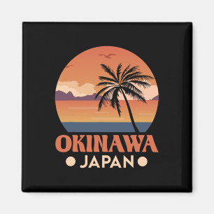 Íman Ilha de Okinawa, Japão, praia travelo de férias
