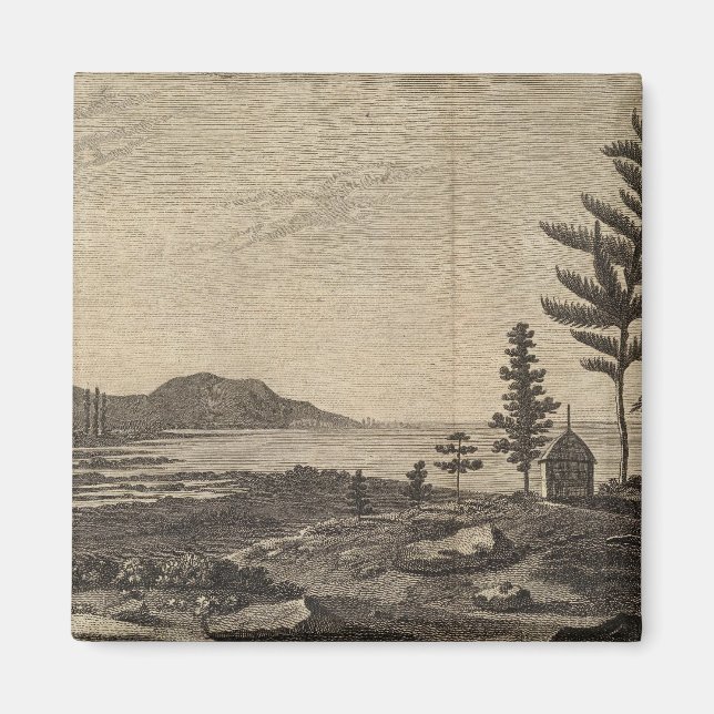 Íman Ilha de Pines, Nova Caledónia (Frente)