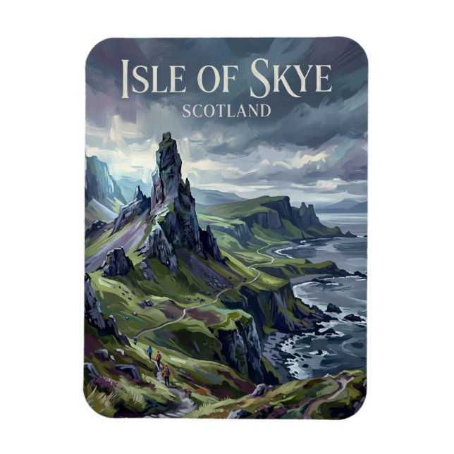 Íman Ilha de Skye Escócia (Vertical)