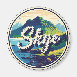 Íman Ilha de Skye Herbrides Escócia Viagem