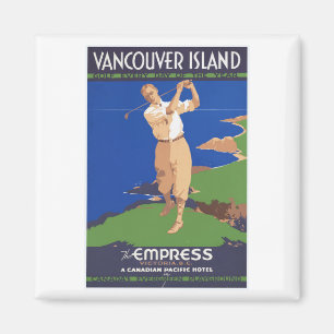 Íman Ilha de Vancôver Canadá do golfe