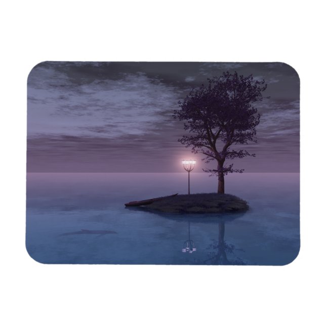 Íman Ilha de Wanderers Flexible Magnet (Horizontal)