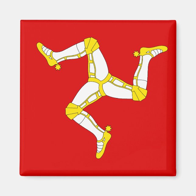 Íman Ilha do Homem (Frente)