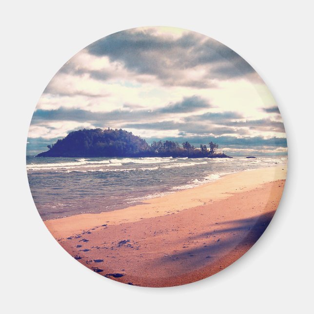 Íman Ilha do Lago Superior (Frente)