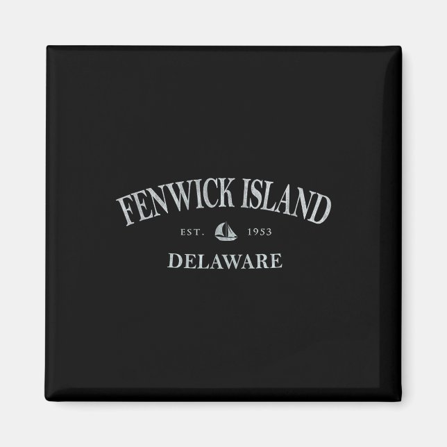 Íman Ilha Fenwick Delaware _ Ilha Fenwick De Vela (Frente)