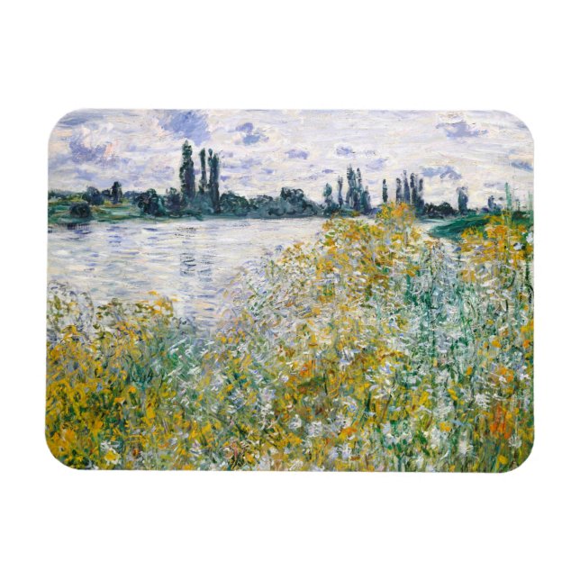 Íman Ilha Flor perto de Vétheuil, Monet (Horizontal)