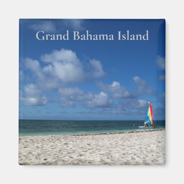 Íman Ilha Grand Bahama (Frente)