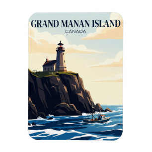 Íman Ilha Grand Manan Canadá