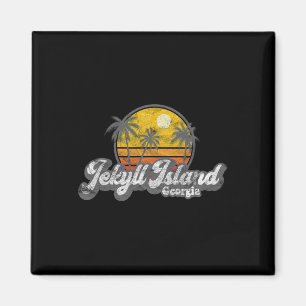Íman Ilha Jekyll Ga 70's Retro Pesca Barco Praia
