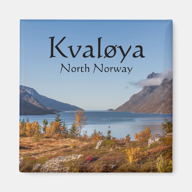 Íman Ilha Kvaloya Noruega (Frente)