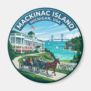 Íman Ilha Mackinac Michigan