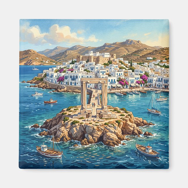 Íman Ilha Naxos Grécia (Frente)