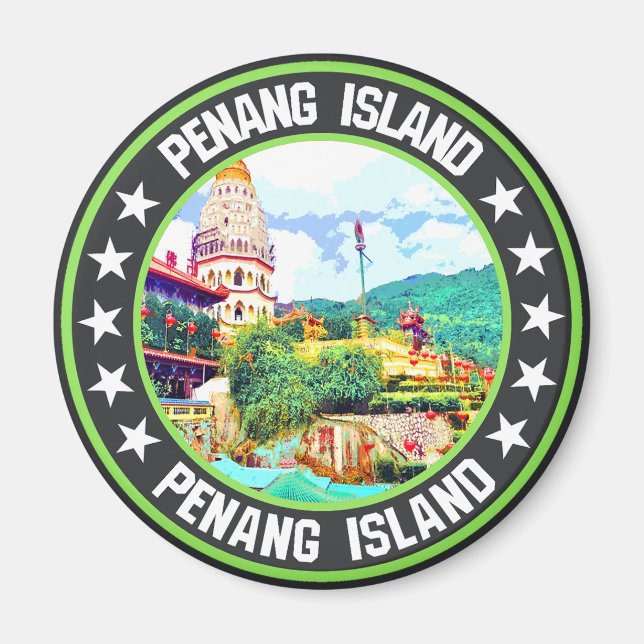 Íman Ilha Penang (Frente)
