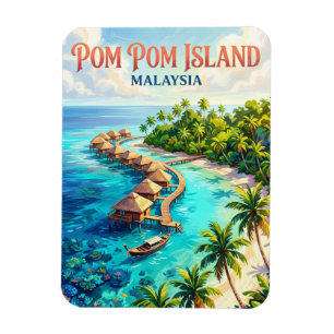 Íman Ilha Pom Pom Malásia