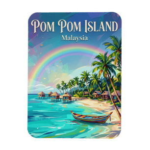 Íman Ilha Pom Pom Malásia