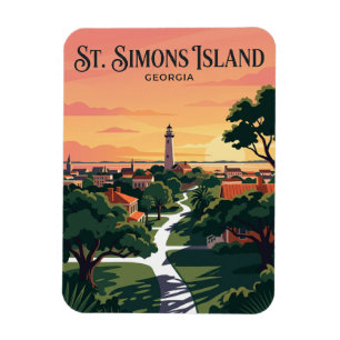 Íman Ilha St. Simons EUA