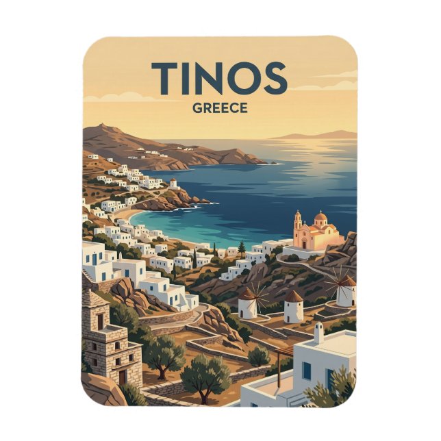 Íman Ilha Tinos Grécia (Vertical)