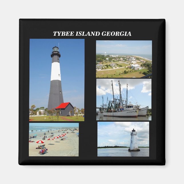 Íman Ilha Tybee, Geórgia (Frente)