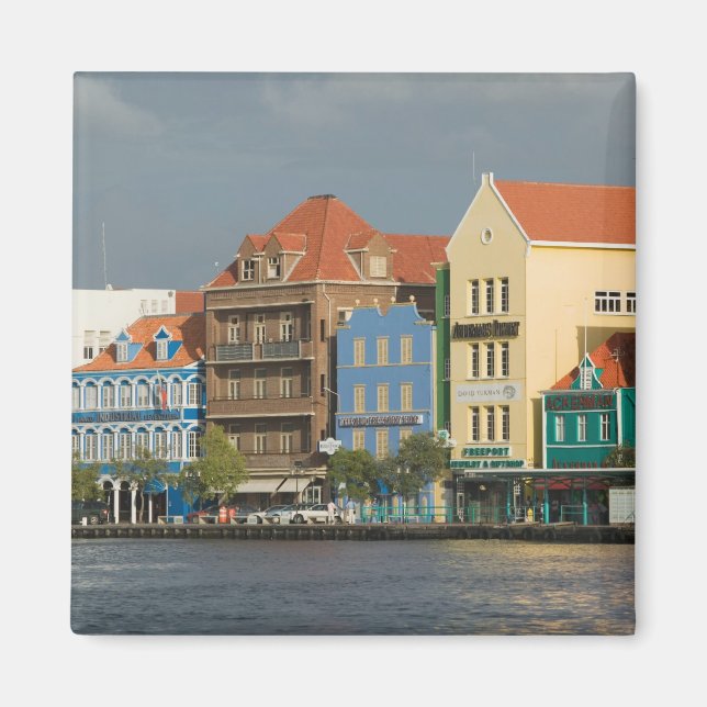 Íman Ilhas ABC, CURACAO, Willemstad: Harborfront 2 (Frente)