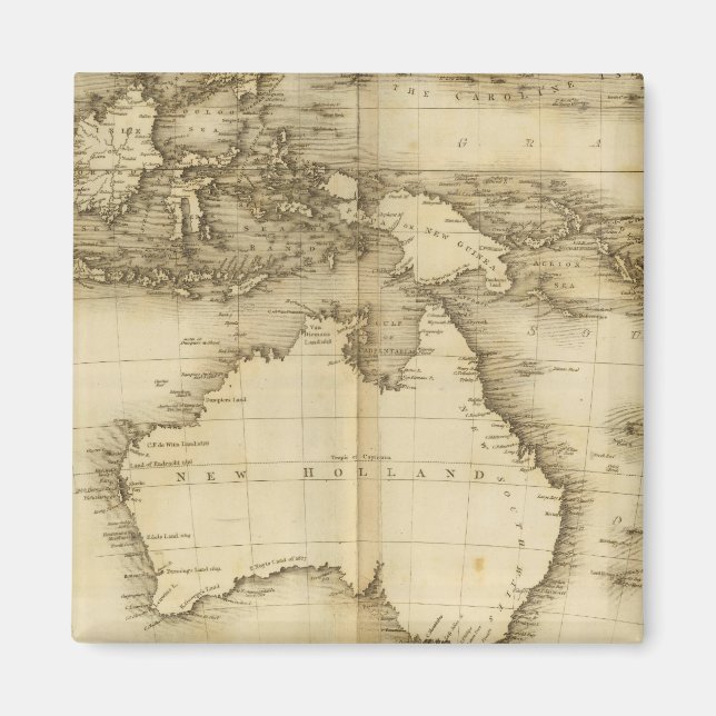 Íman Ilhas Asiáticas (Frente)